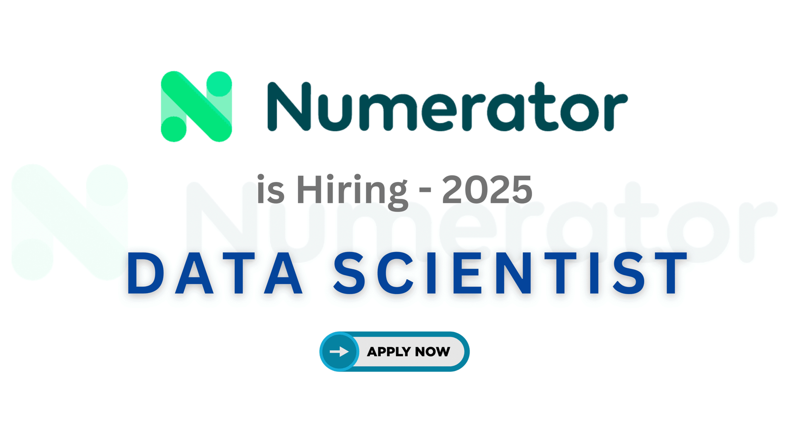 Numerator is Hiring for Data Scientist Role I Apply Now