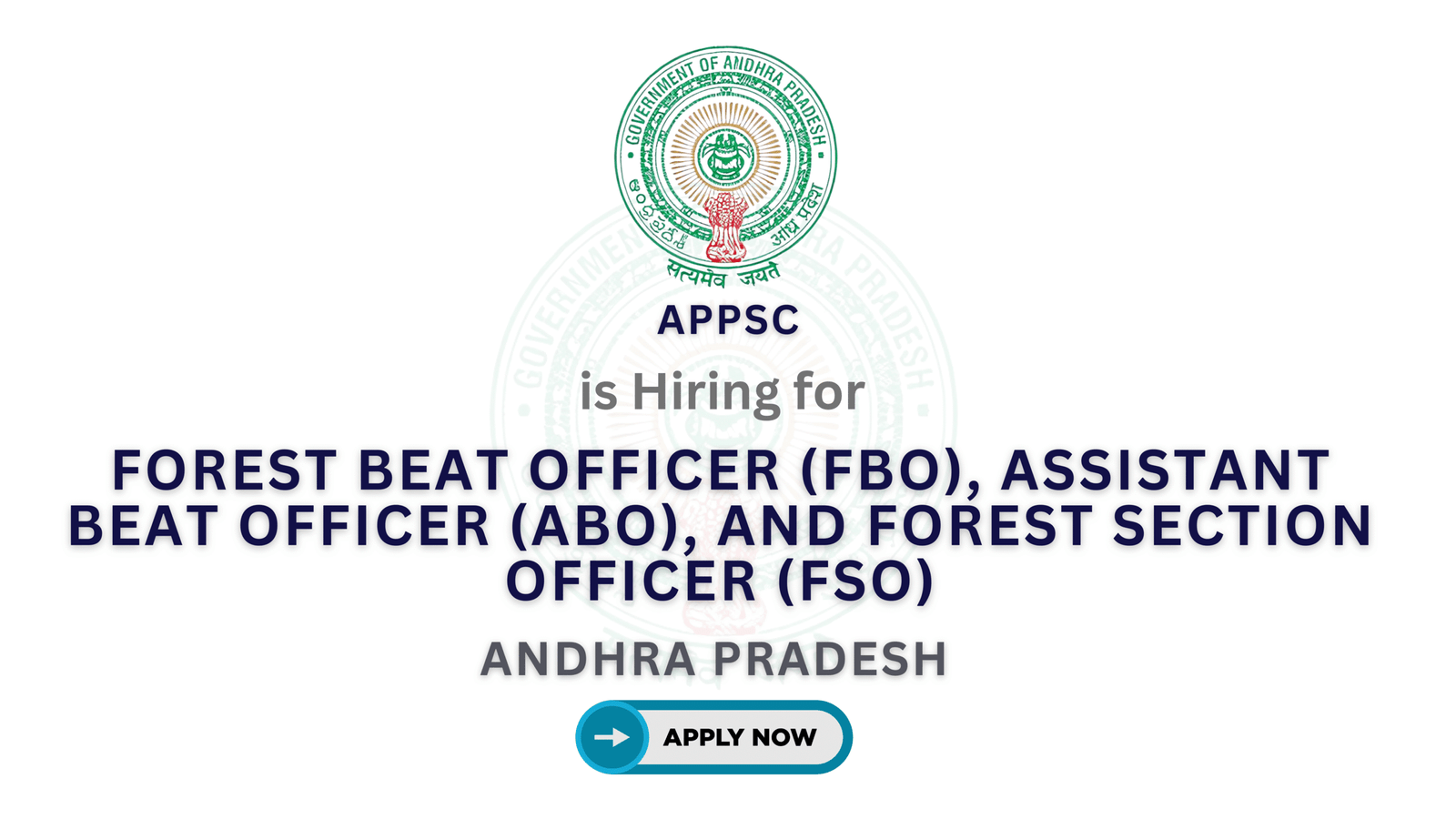 APPSC Recruitment Notification 2025 | Apply Now