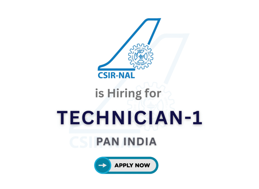 CSIR-NATIONAL AEROSPACE LABORATORIES (CSIR-NAL) | Apply Now